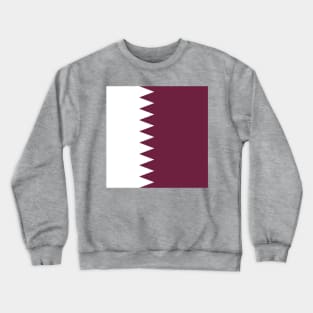 Qatar flag Crewneck Sweatshirt